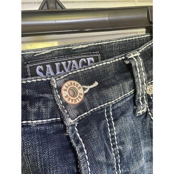 Salvage Men’s Mayhem Straight Regular Fit Jeans Size 33 R - Picture 5 of 9